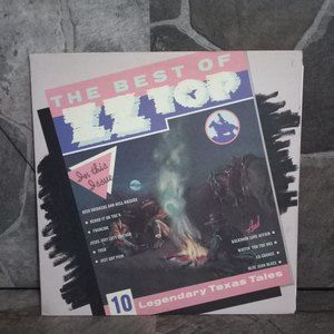 ZZ Top The Best of 10 Legendary Texas Tales Vinyl Record PS 106